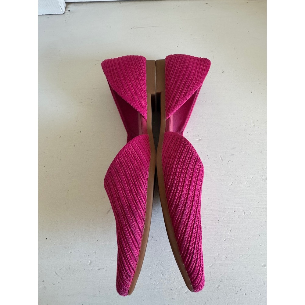 Vivaia hot pink Ari pointed toe flats size 40 (their US 9) - Picture 6 of 12